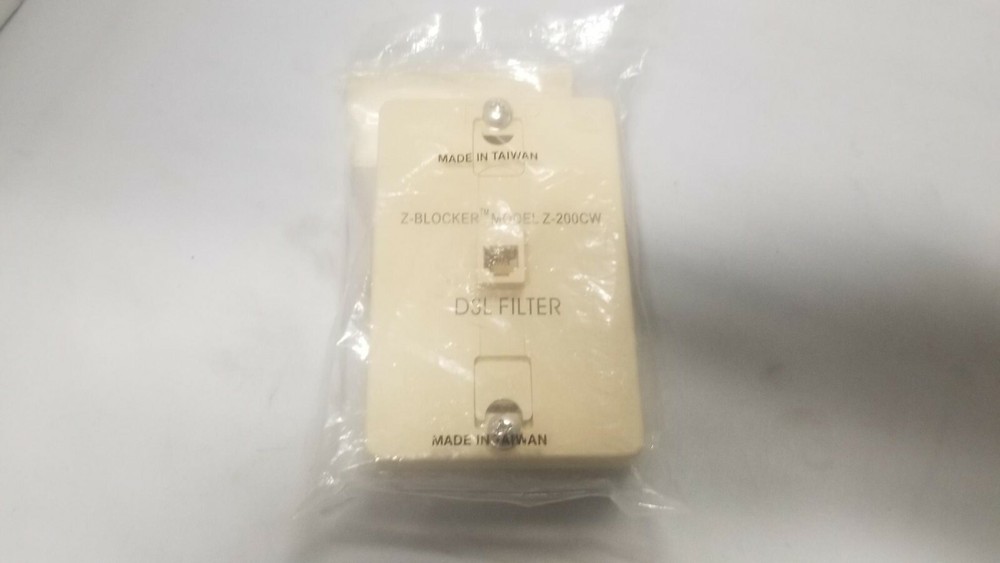Excelsus Technologies Z-Blocker Microfilter Model Z-200CW DSL Filter New Sealed