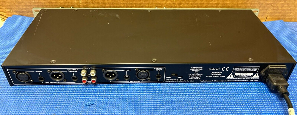 APPLIED RESEARCH AND TECHNOLOGY MODEL 441 EQUALIZER