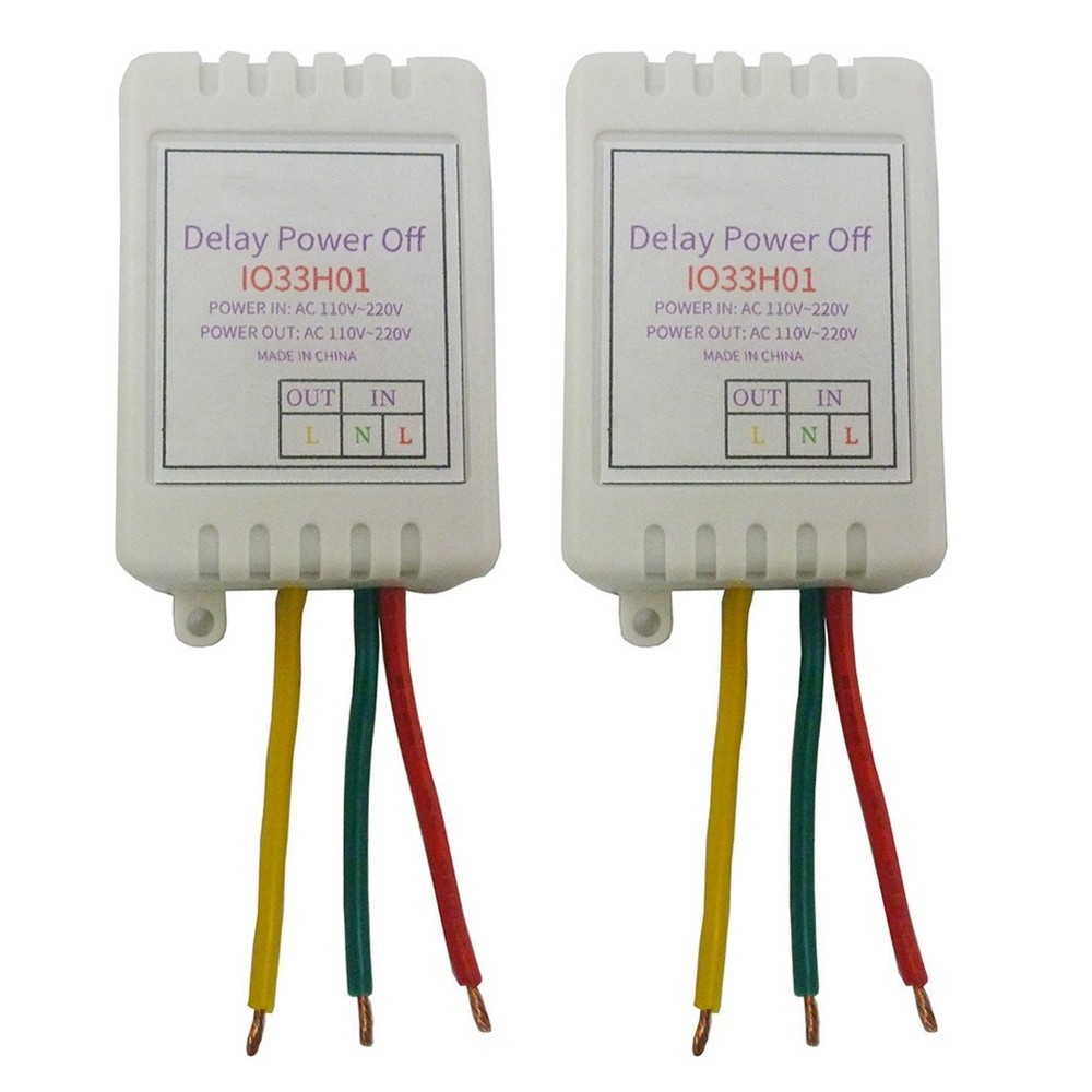 2pcs 1-480min timer adjustable isolation delay control voltage Y8M8