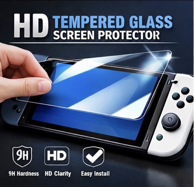 Nintendo Switch 2 high definition Tempered GlassProtector 4 PACK