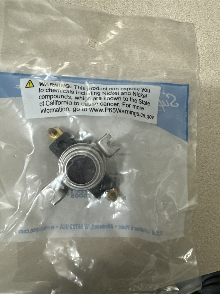 Supco SMRL130 FIRESTAT OPEN 130 CLOSE MANUAL