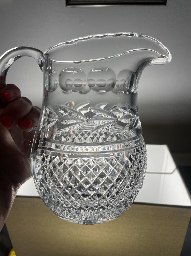 GALWAY Crystal LEAH PITCHER 32 0Z 6.5”