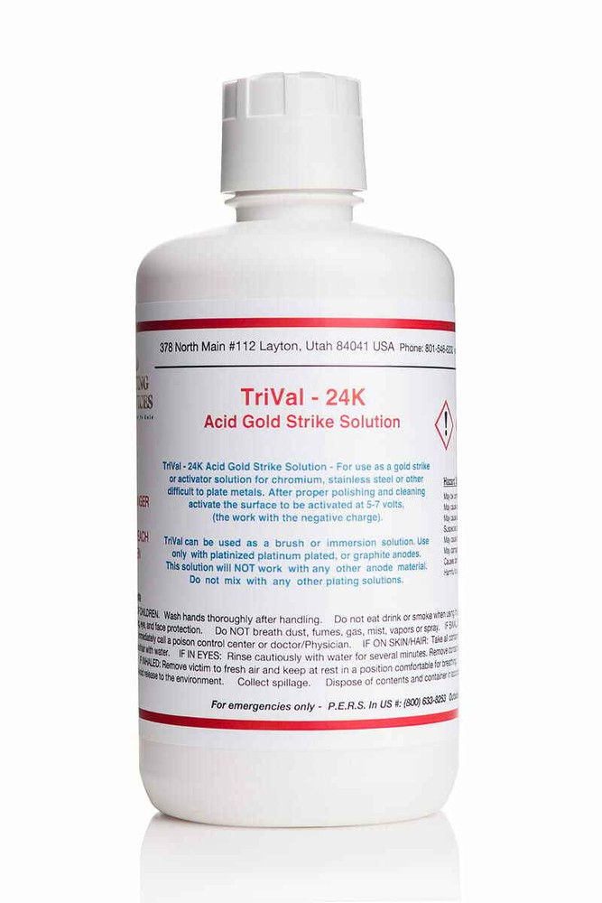TriVal Gold Strike Solution - Immersion - 1 liter