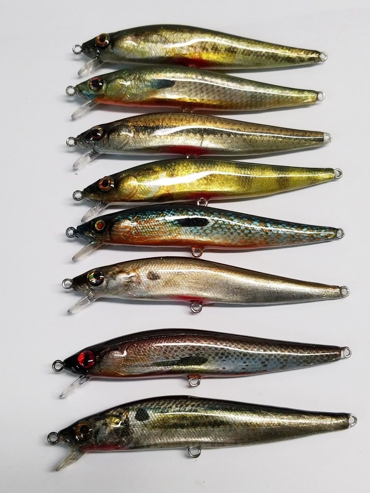 CUSTOM WRAPPED 95MM JERKBAITS