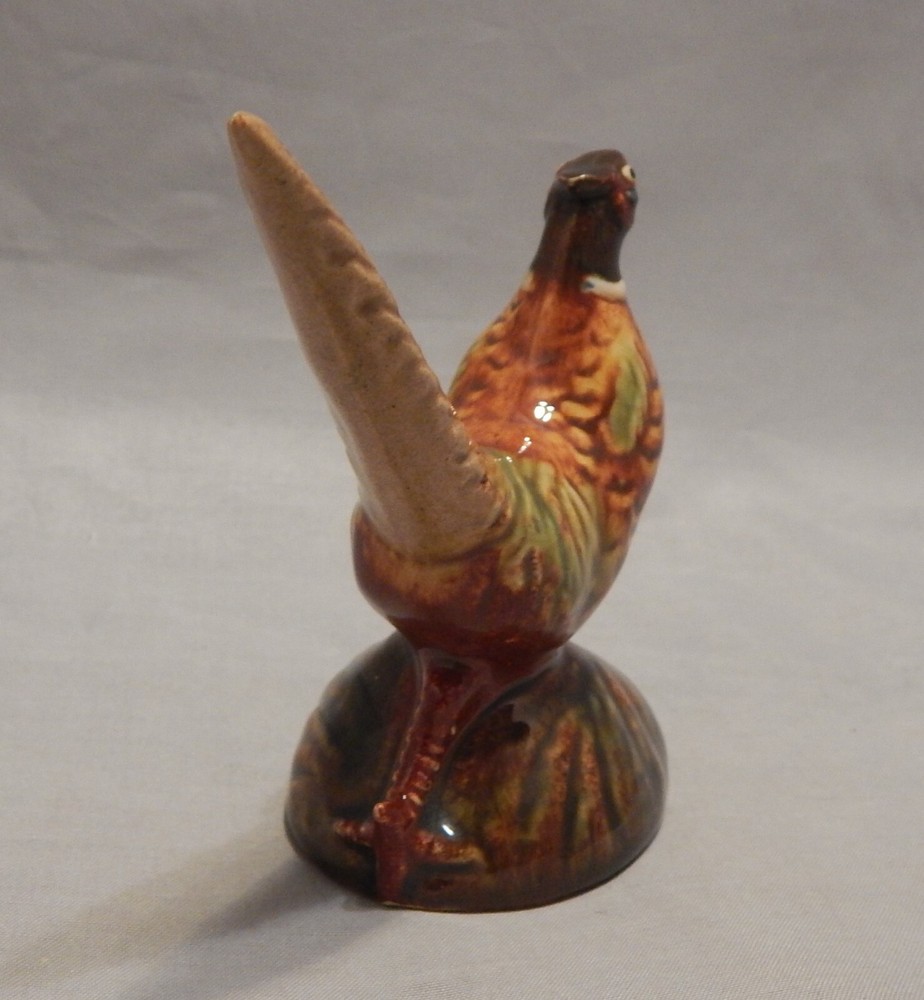 Rosemeade Pottery Large Striding Pheasant Single Shaker