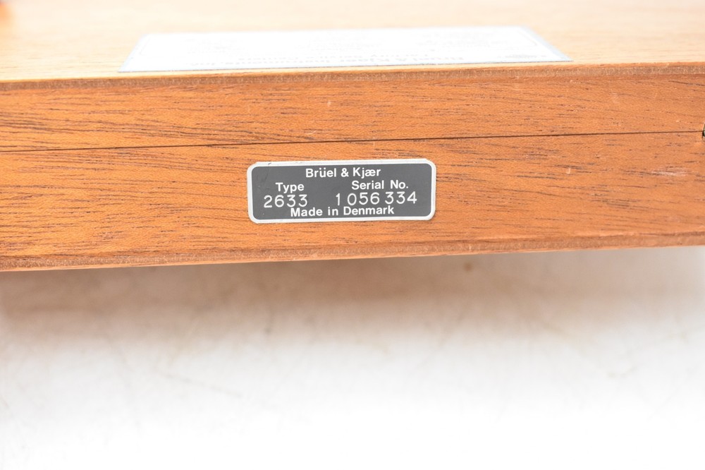 Bruel & Kjaer 1/4" Microphone Preamplifier 2633