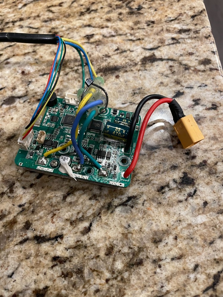 Single Drive Electric Longboard Motor Controller ESC w/Remote & Motorized Wheels