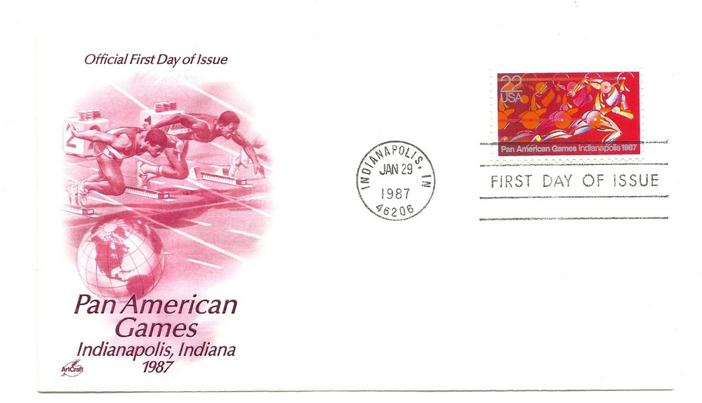 2247 Pan American Games ArtCraft FDC