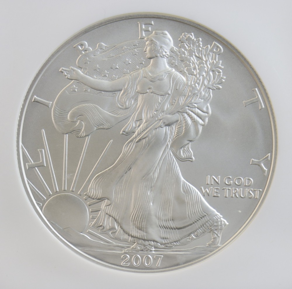 2007-W American Eagle NGC MS69