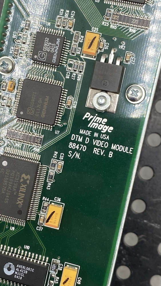 Prime image TT time tailor DTM D VIDEO MODULE 88470 REV. B