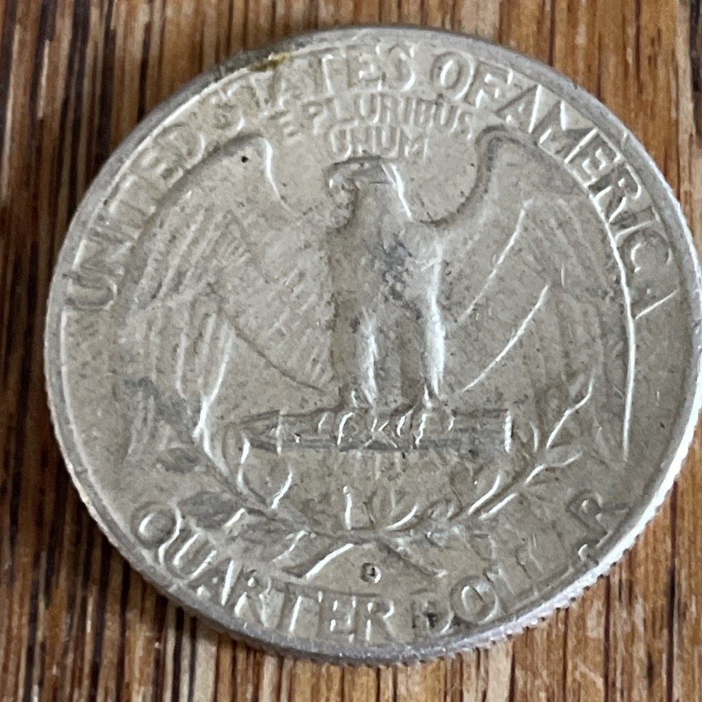 1963-D Washington quarter (2 count)