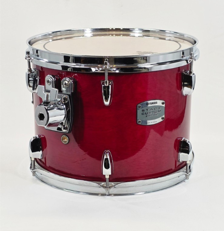 Yamaha Stage Custom All Birch Shell 12" Tom -Cherry Red Lacquer Finish