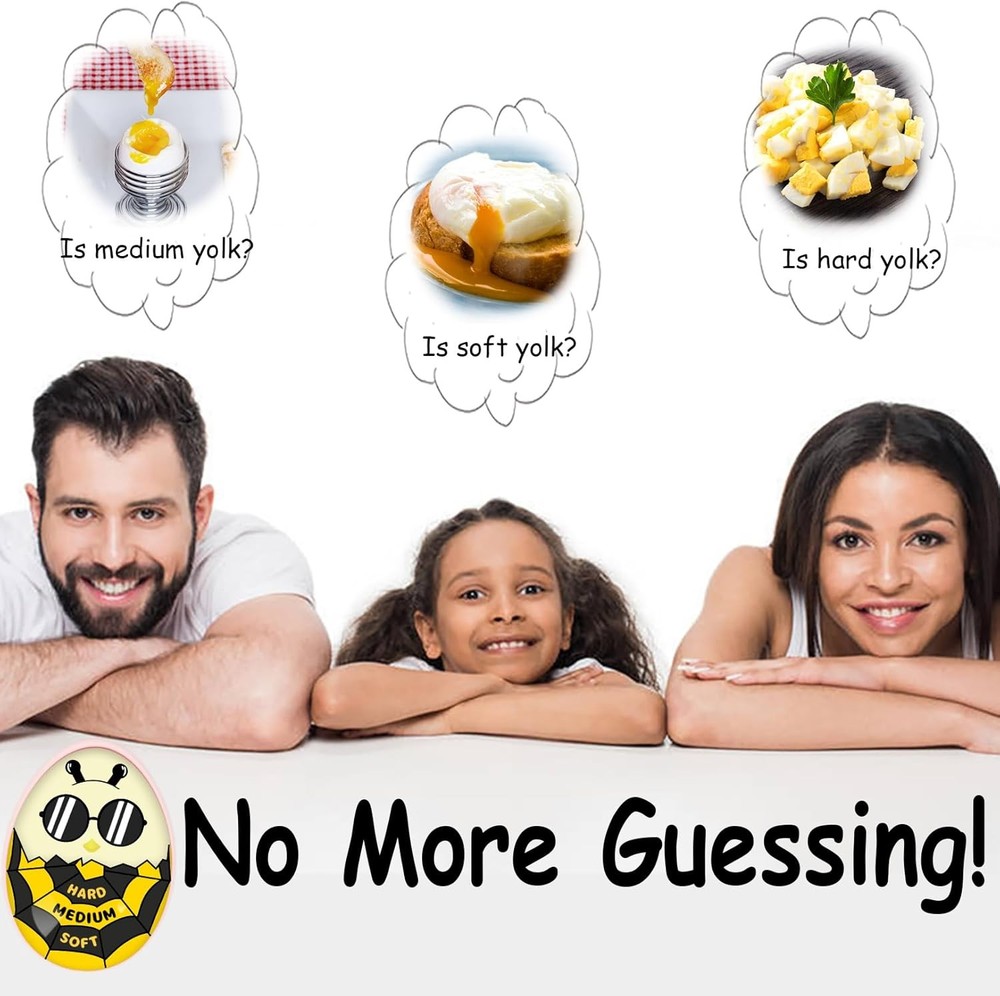 Egg Timer Soft Hard Boiled Egg Boiler Timer That Changes Color When Done