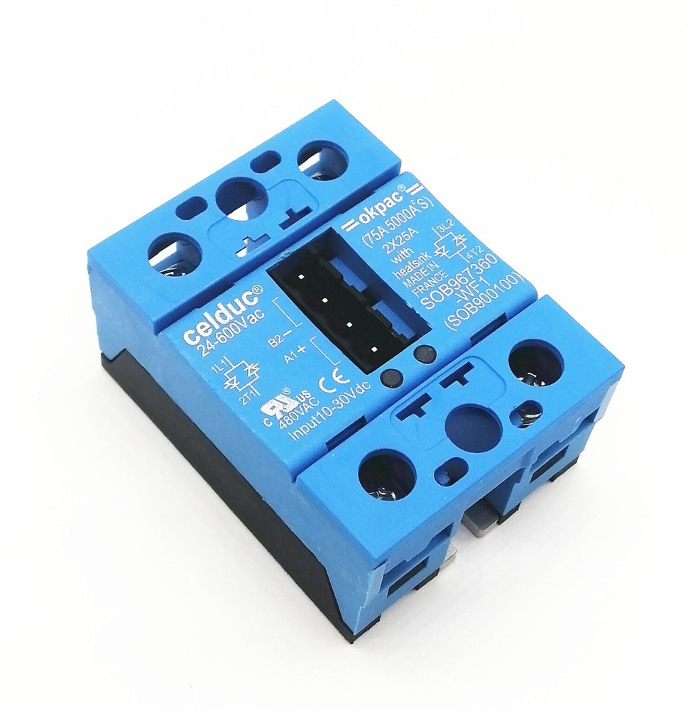1pcs SOB967360 -WF1(SOB900100) 2*25A Solid State Relay