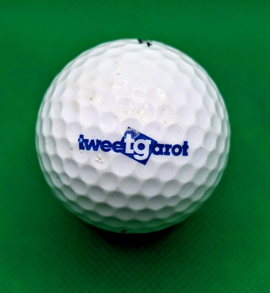 Tweet Garot Mechanical logo golf ball