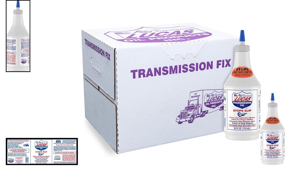 Preventative Maintenance with Lucas Transmission Fix 24oz - Boost Shifting Ease