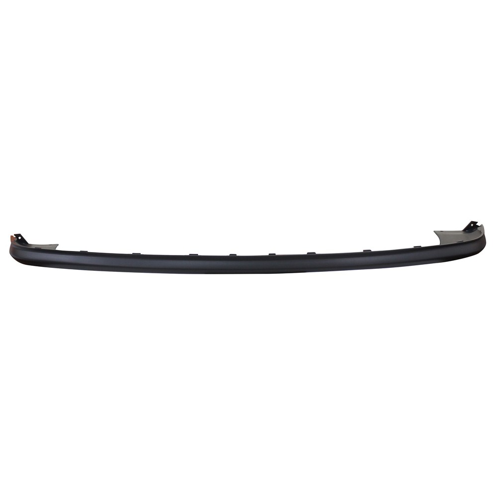 Replacement Black Textured Front Lower Valance Panel w/o Fascia Type