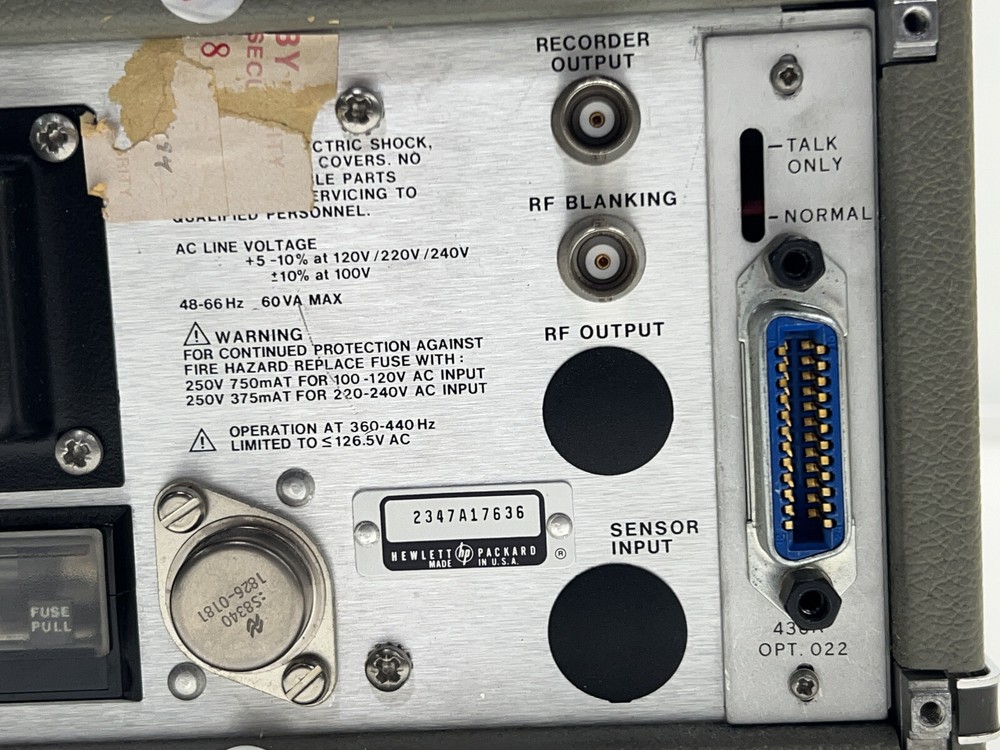 Hewlett Packard 436A Digital Power Meter - *Used*