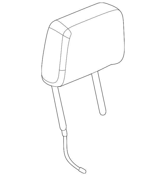 Genuine GM Headrest 85768907