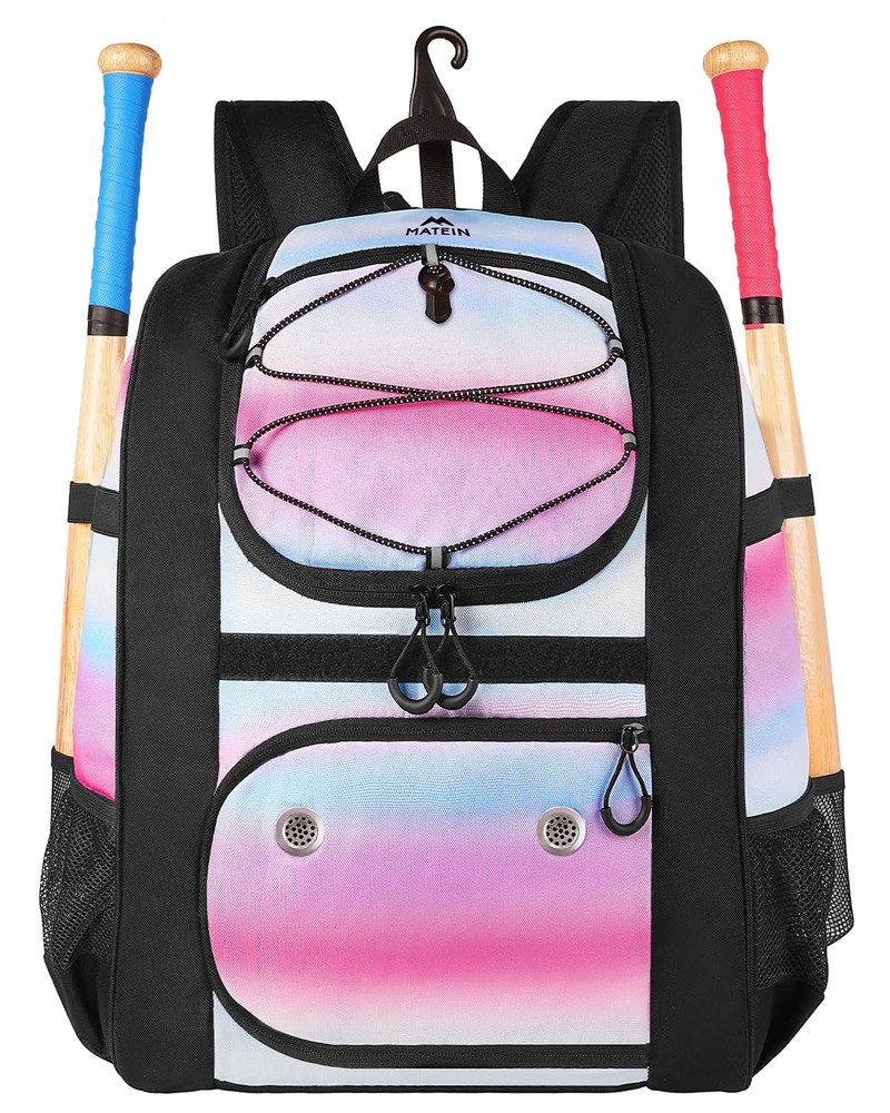 MATEIN Softball Baseball Backpack Shoe Compartment