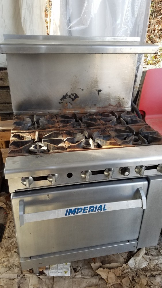 Imperial IR-6 Commecial Kitchen Range