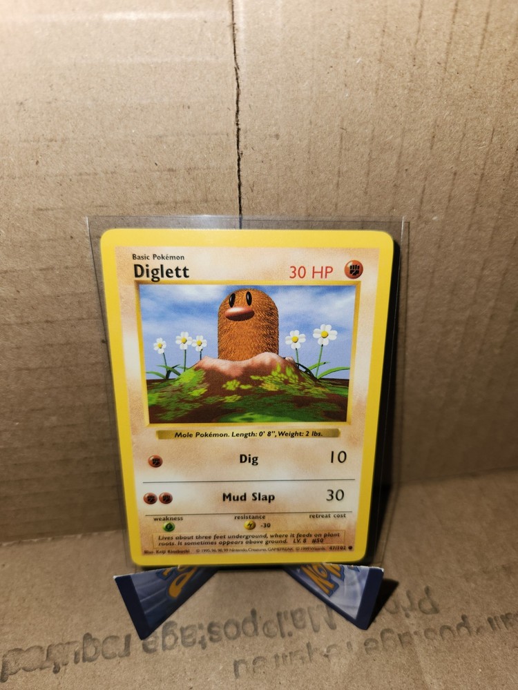 Diglett 047/102 Base Set (Shadowless) Regular