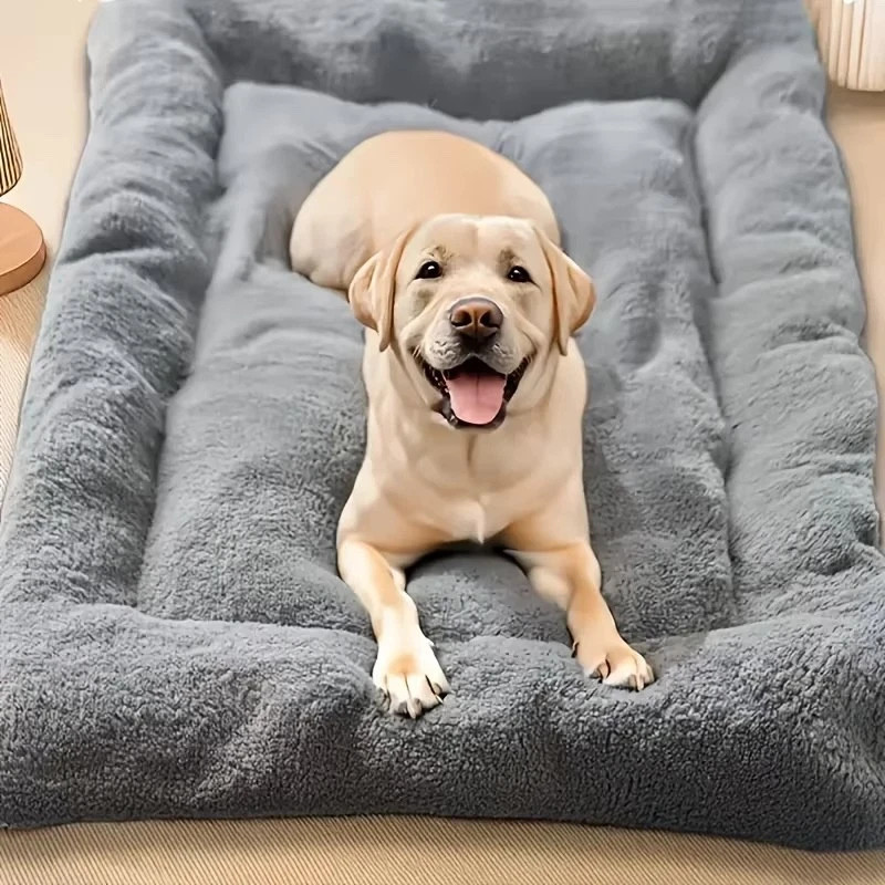 XXLargePlush Dog Bed Sofa Thickened Super Soft Polyester Pet Mat