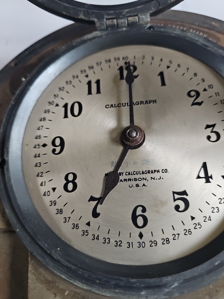 Vintage Calculagraph/Clock Time Counter