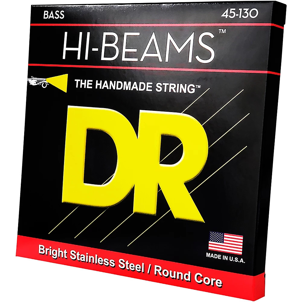 DR Strings Hi Beams Medium 5-String Bass .130 Low B String