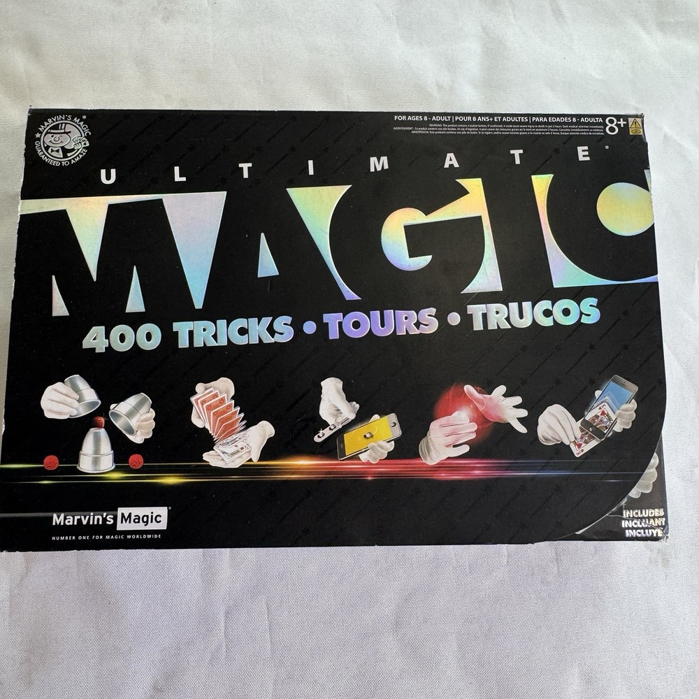 Marvin's Magic Ultimate Magic 400 Tricks & Illusions The Complete Magic Show