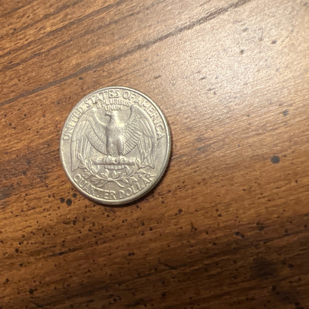 1979- D Washington Quarter/ Error Coin/ Mint Mark Filled Solid D Striking