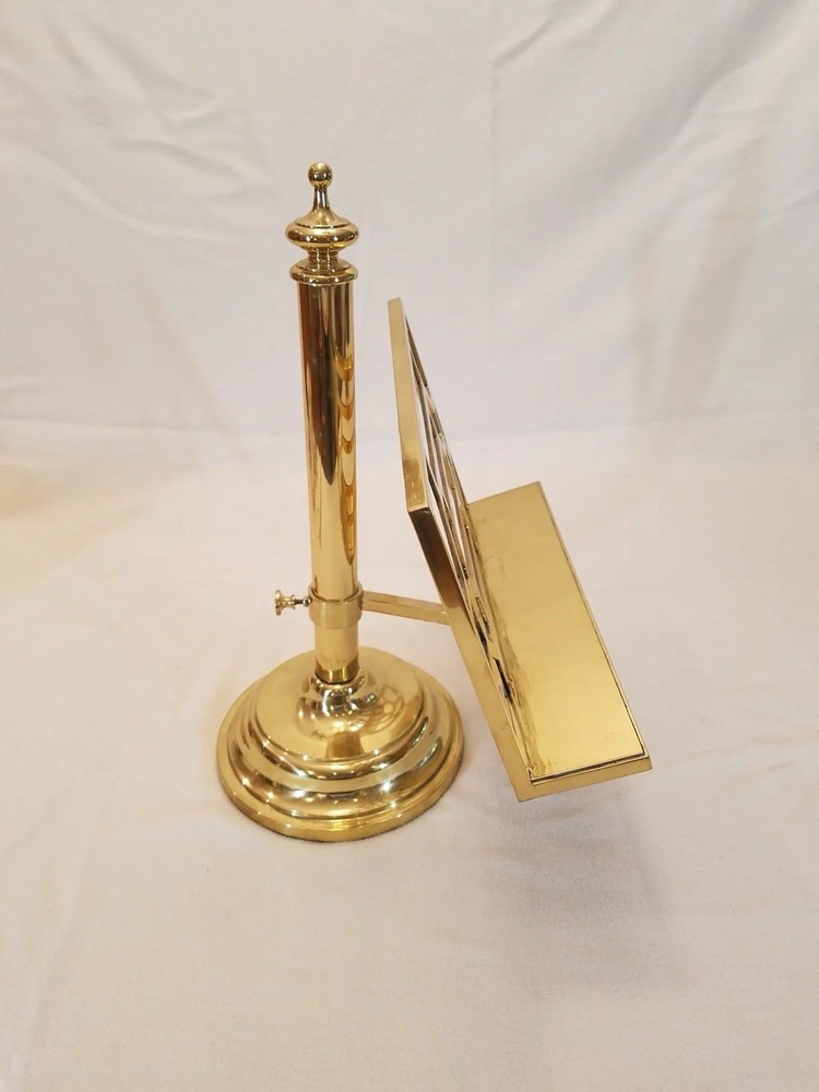 Adjustable Brass Missal Stand