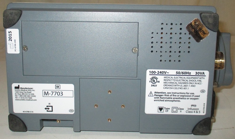 Smiths Medfusion 3500 Infusion Pump