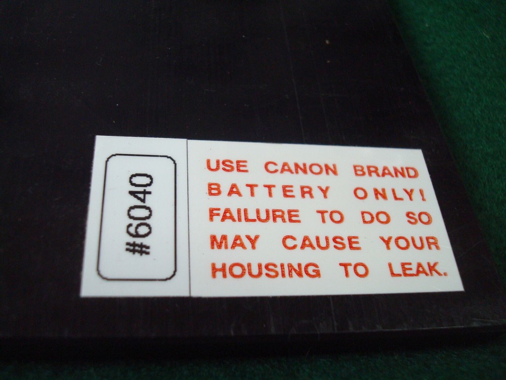 Ikelite Underwater System Dive Camera Video Housing 6040