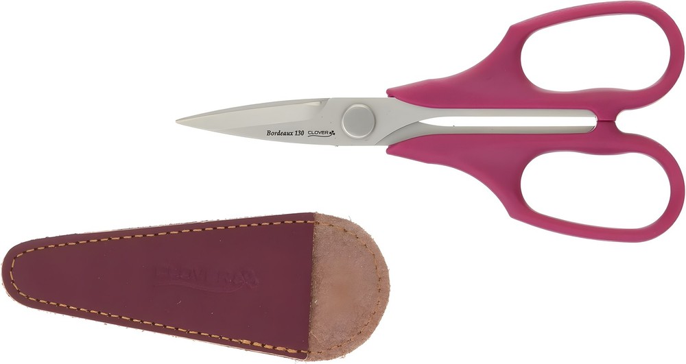 Clover Patchwork Scissors Bordeaux 130 36-085