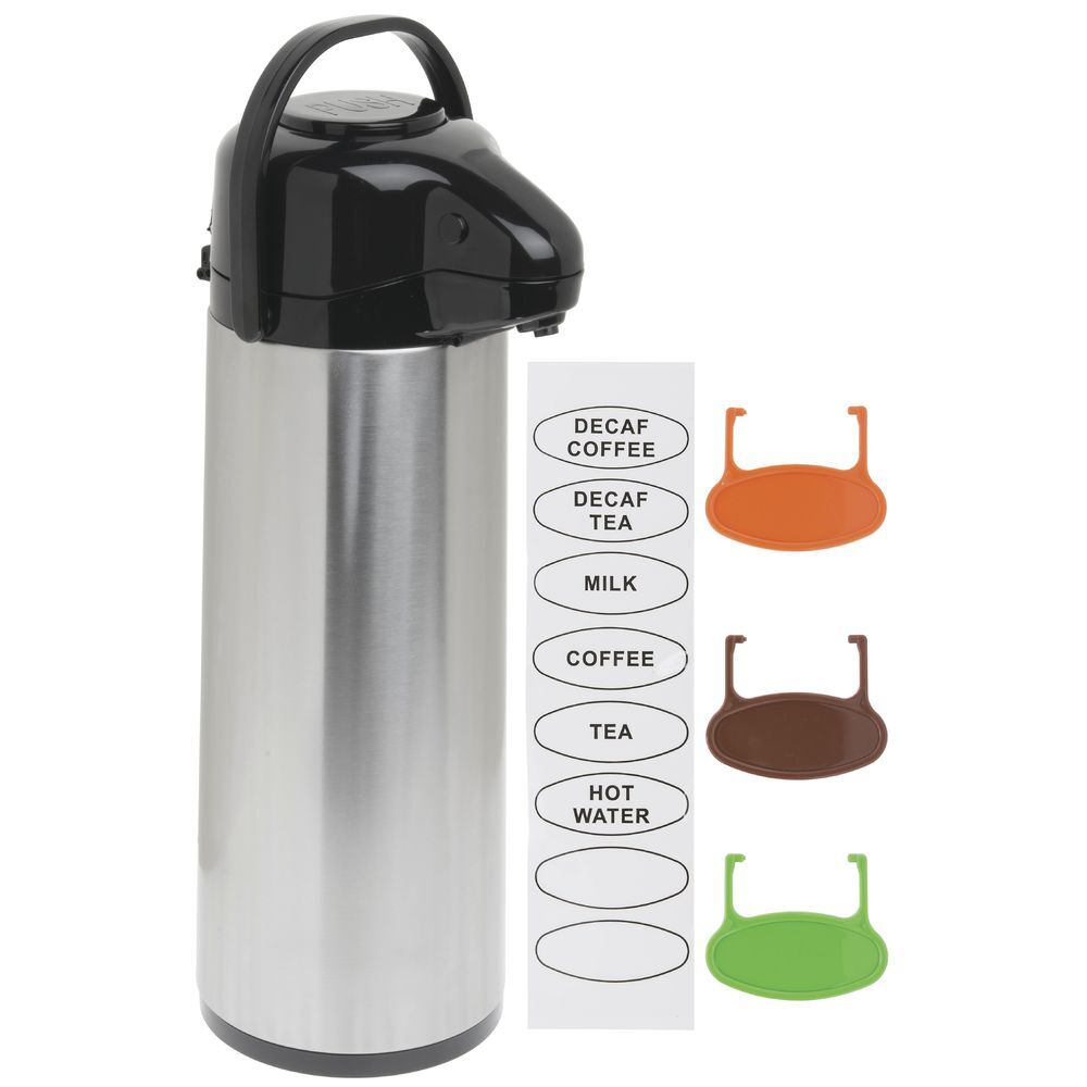 Hubert 3L Pump Lid Air Pot