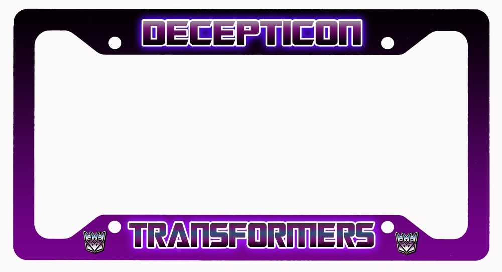 Transformers Decepticon - License Plate Frame
