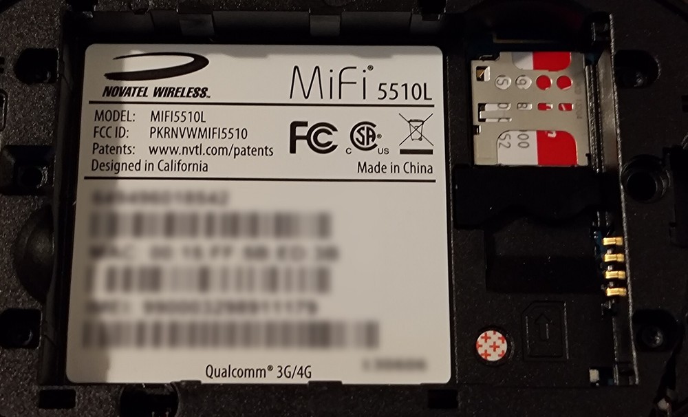 Verizon MiFi 5510L JetPack 4G LTE Wireless Data HotSpot Mobile Internet PC Mac