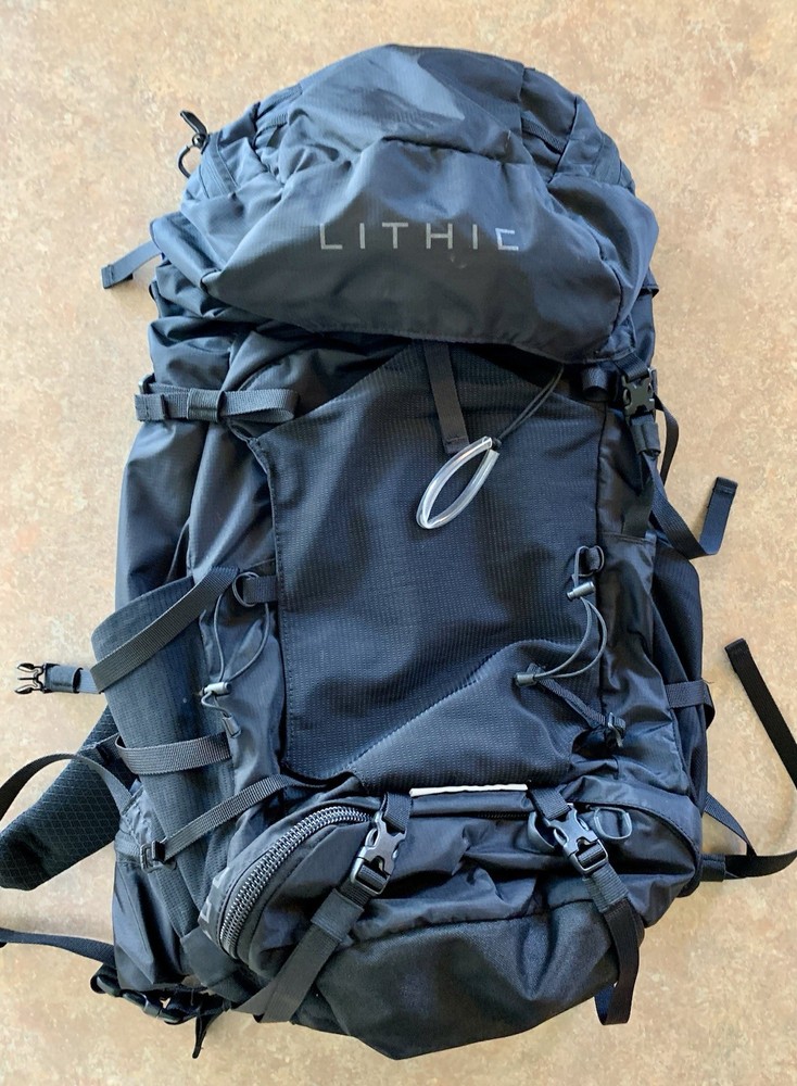 Lithic Internal Rigid Frame Padded Belt Hiking Backpack