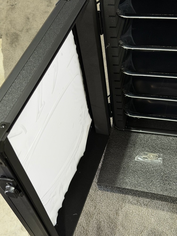 WELIDAY Miniatures Storage Case Aluminum Frame 5 Tray Medium
