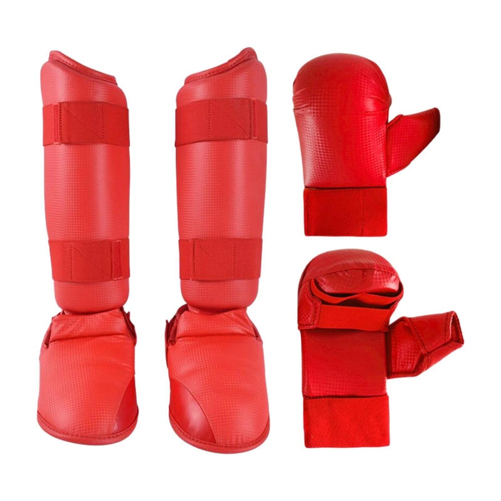 Karate Sparring Gear Set Equipment Practice Comfortable Training Gear Punching