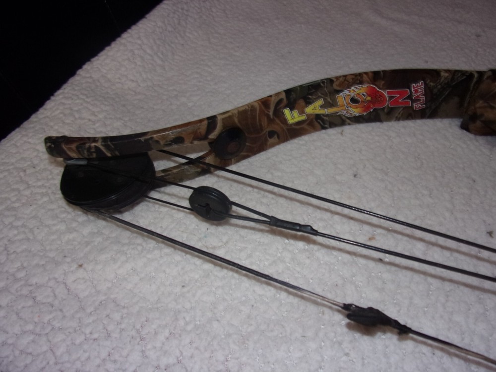 Golden Eagle Falcon Flame Compound Bow