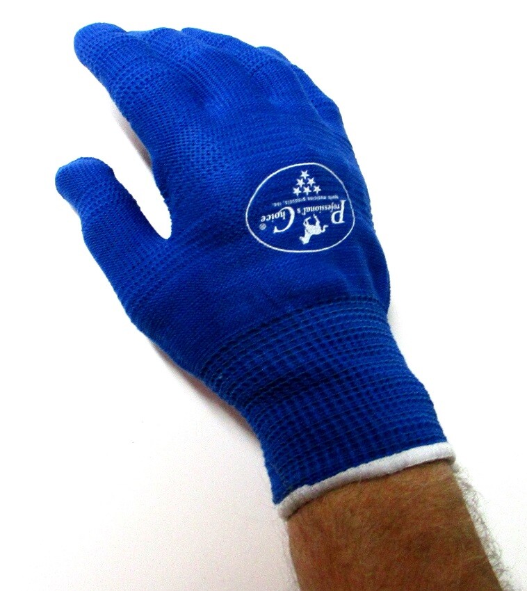 Professionals Choice Roping Glove 3-Pack Blue Medium or Large Right Hand