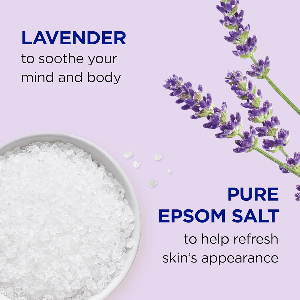 Dr. Teal's Epsom Salt Soaking Solution and Foaming Bath with Pure Epsom Salt Com