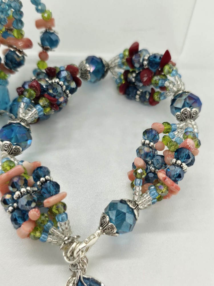 Set de collar e idde orisha YEMAYA Asesu