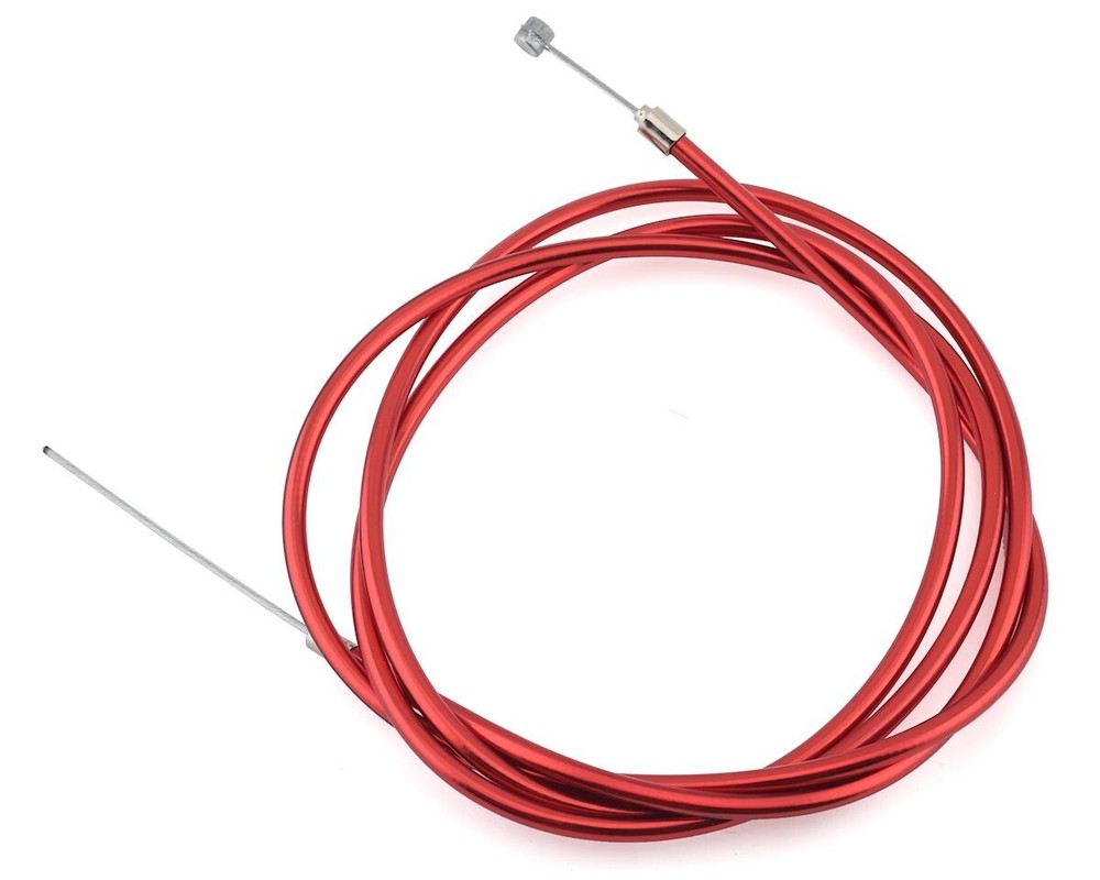 MCS LIGHTNING BRAKE CABLE BMX MTB FIXIE CHROMED RED