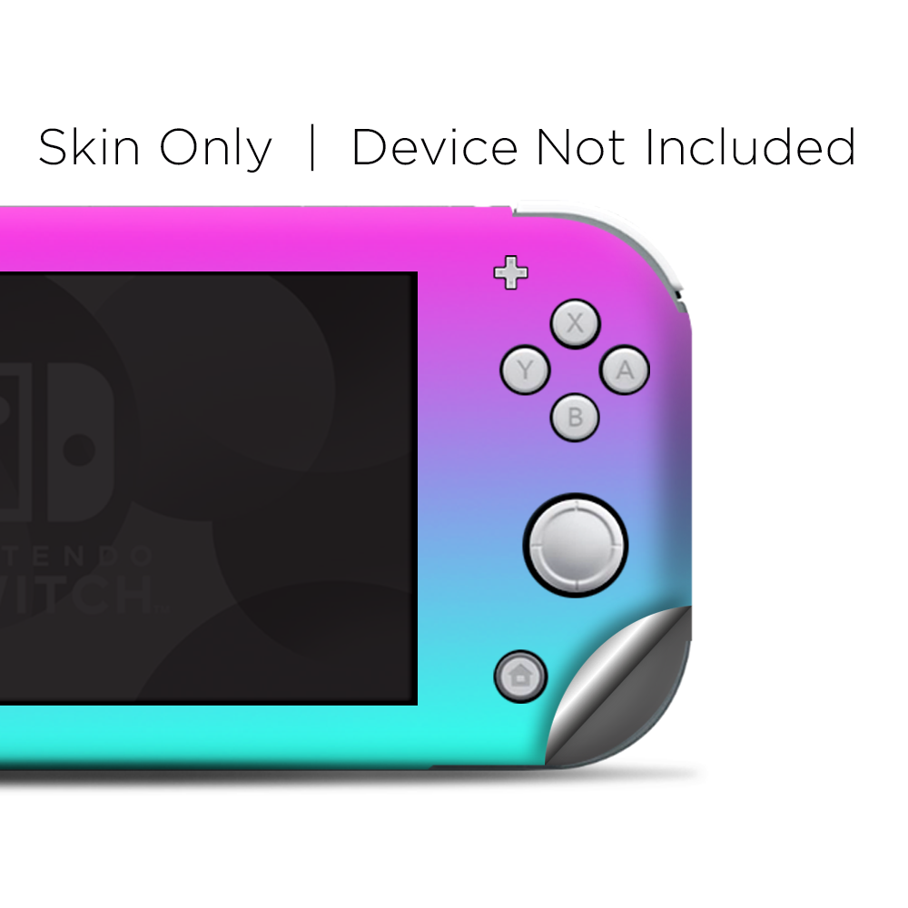 Skins Decals wrap for Nintendo Switch Lite - hombre pink purple teal gradient