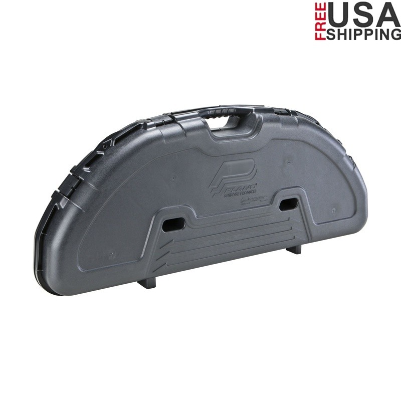 Lockable Compact Hard Shell Bow Case W/ Foam Storage Arrows Protection New