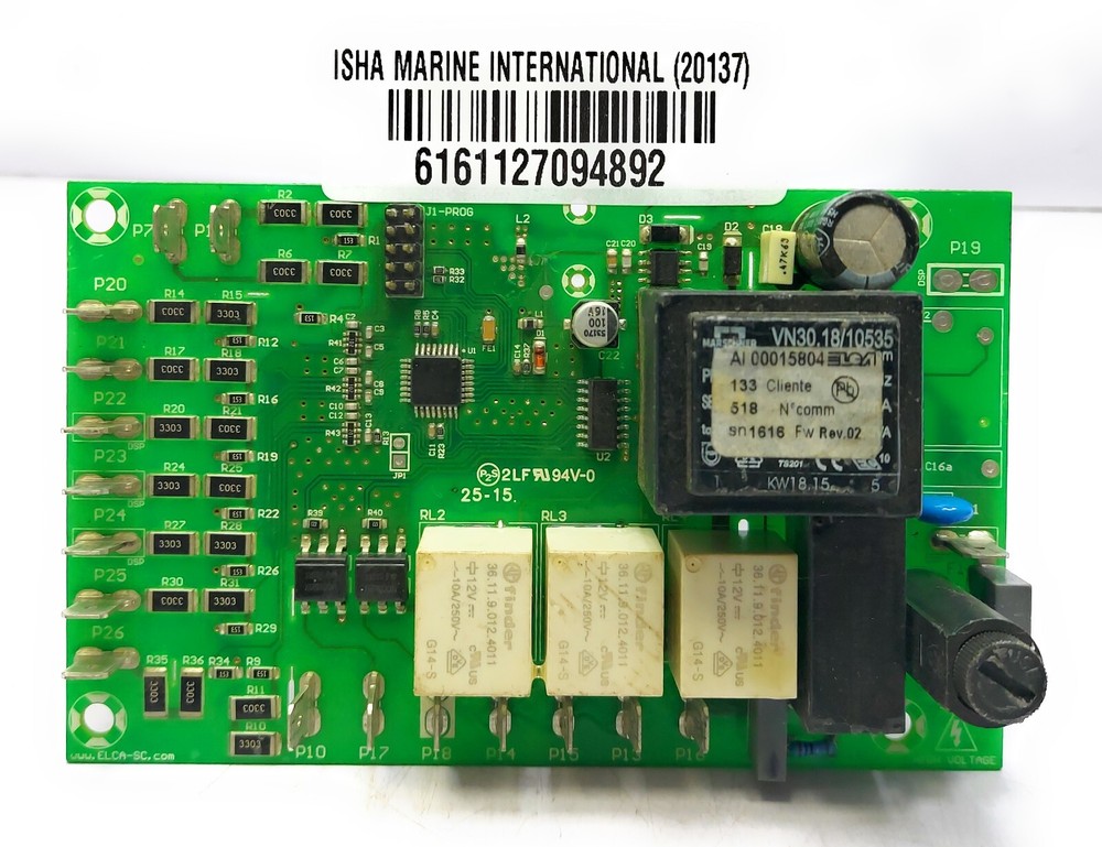 ELCA MH104022 TIMER PCB PRINTED CIRCUIT BOARD