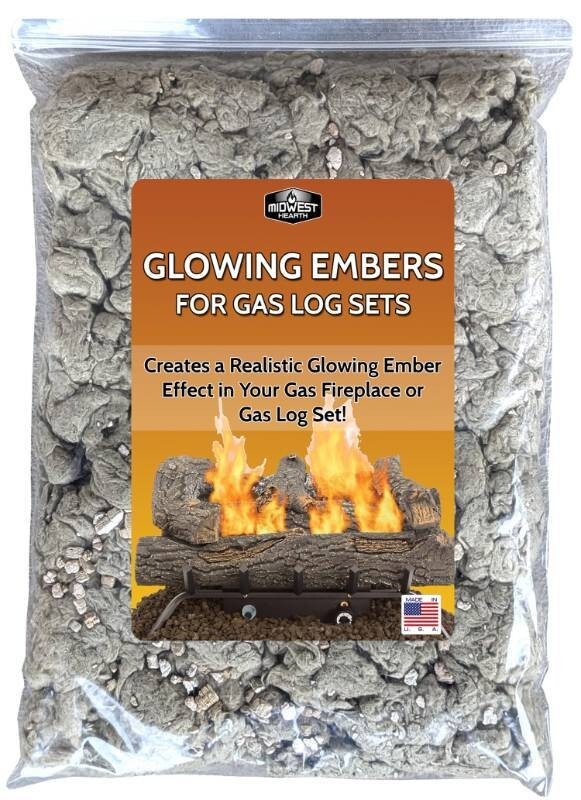 Midwest Hearth Glowing Embers - 6 oz. Bag